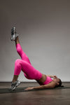 Women's SOHO  3/4 Leggings (Hot Shot Pink)