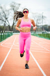 Women's SOHO  3/4 Leggings (Hot Shot Pink)