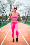 Women's SOHO  3/4 Leggings (Hot Shot Pink)