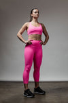 Women's SOHO  3/4 Leggings (Hot Shot Pink)