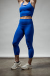 Women's SOHO  3/4 Leggings (Neo Blue)
