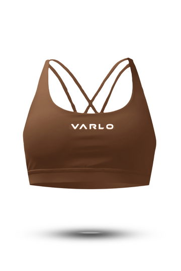 Women's SOHO Cross Back Sports Bra (City Mocha)