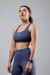 Women's SOHO Cross Back Sports Bra (Lilac Mist)