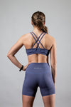 Women's SOHO Cross Back Sports Bra (Lilac Mist)