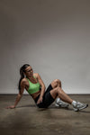 Women's SOHO Cross Back Sports Bra (Lime Lush)