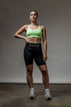 Women's SOHO Cross Back Sports Bra (Lime Lush)