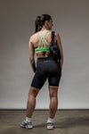Women's SOHO Cross Back Sports Bra (Lime Lush)