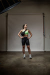 Women's SOHO Cross Back Sports Bra (Lime Lush)