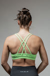 Women's SOHO Cross Back Sports Bra (Lime Lush)