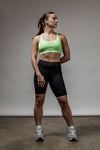 Women's SOHO Cross Back Sports Bra (Lime Lush)
