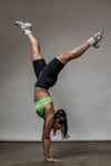 Women's SOHO Cross Back Sports Bra (Lime Lush)