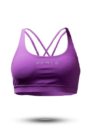 Women's SOHO Cross Back Sports Bra (Purple Muse)