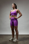 Women's SOHO Cross Back Sports Bra (Purple Muse)