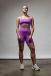 Women's SOHO Cross Back Sports Bra (Purple Muse)