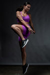 Women's SOHO Cross Back Sports Bra (Purple Muse)