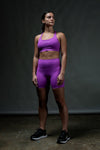 Women's SOHO Cross Back Sports Bra (Purple Muse)