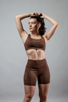 Women's SOHO Fitness Shorts 5" (City Mocha)
