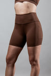 Women's SOHO Fitness Shorts 5" (City Mocha)