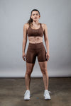 Women's SOHO Fitness Shorts 5" (City Mocha)