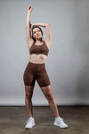 Women's SOHO Fitness Shorts 5" (City Mocha)