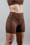 Women's SOHO Fitness Shorts 5" (City Mocha)