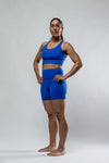 Women's SOHO Fitness Shorts 5" (Neo Blue)