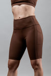 Women's SOHO Fitness Shorts 8" (City Mocha)
