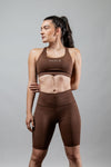 Women's SOHO Fitness Shorts 8" (City Mocha)