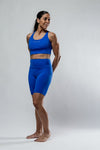 Women's SOHO Fitness Shorts 8" (Neo Blue)