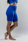 Women's SOHO Fitness Shorts 8" (Neo Blue)