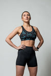 Women's Sports Bra (Canopy Black)