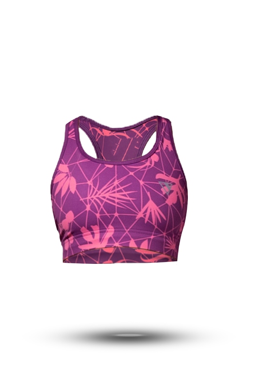 Women's Sports Bra (Canopy Magenta)