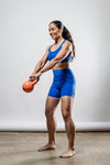 Women's SOHO Cross Back Sports Bra (Neo Blue)