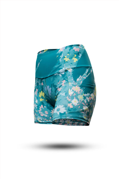Women's Wildbloom Fitness Shorts – Designed with Alice Alberts