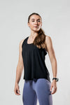 Women's Terra Halo Tank (Black)