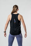 Women's Terra Halo Tank (Black)