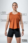 Women's Terra Halo Tank (Sunfire Clay)