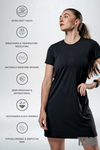 Women's Terra Motion Dress (Black)